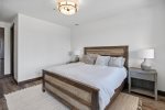 Relax and unwind in the master bedroom